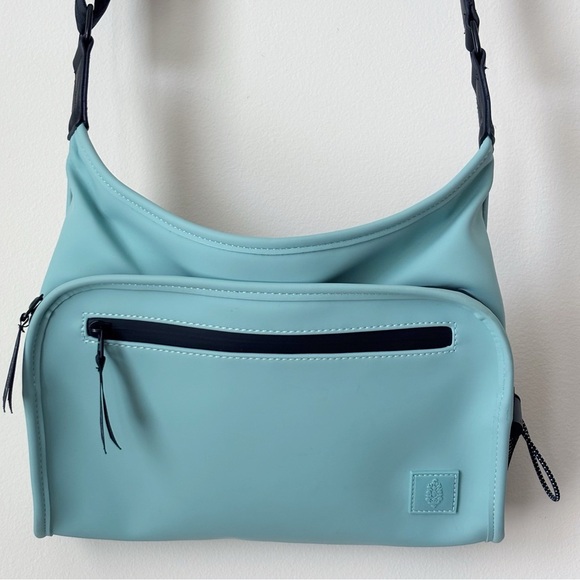 Free People Mini All Seasons Messenger Bag Sea Foam - Picture 2 of 10